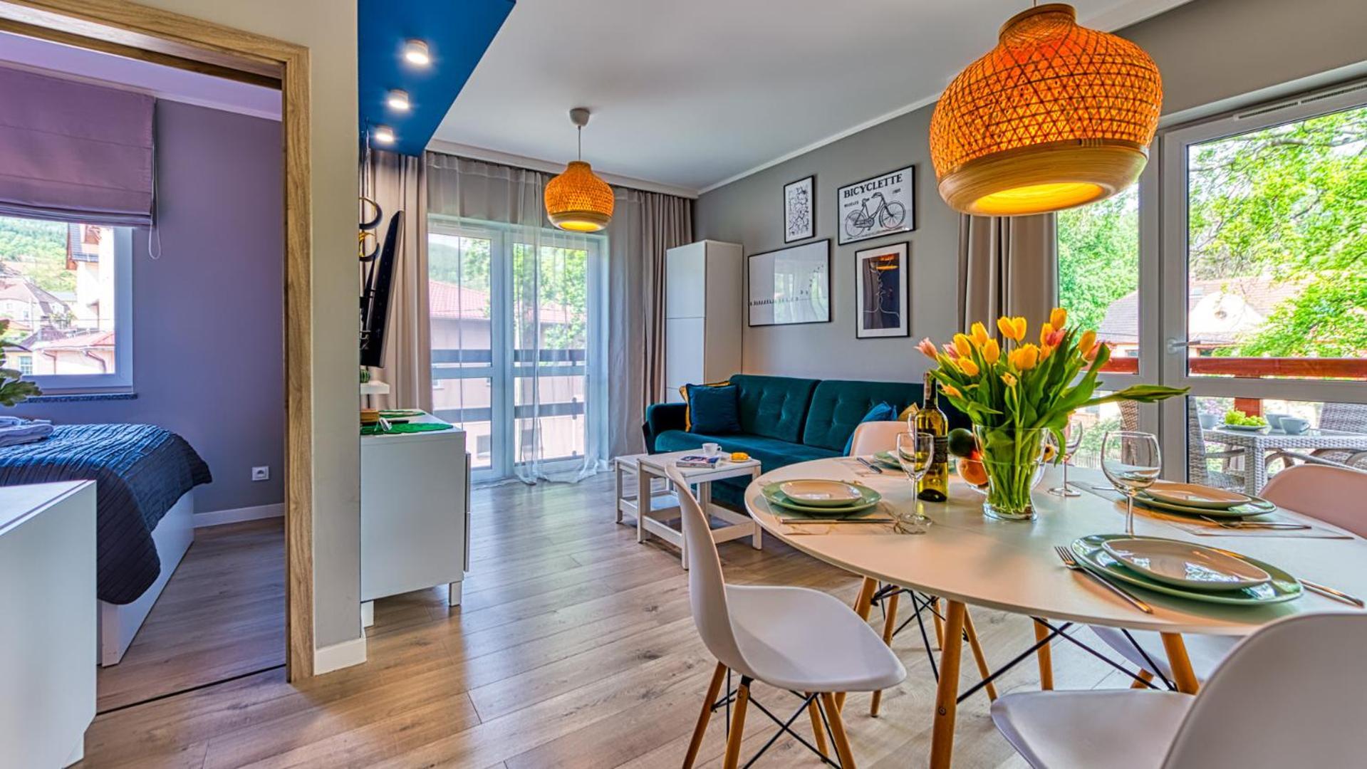 Apartament Dwa Ksiezyce - 5D Apartamenty ชเวียราโดว์-สโดรยจ์ ภายนอก รูปภาพ
